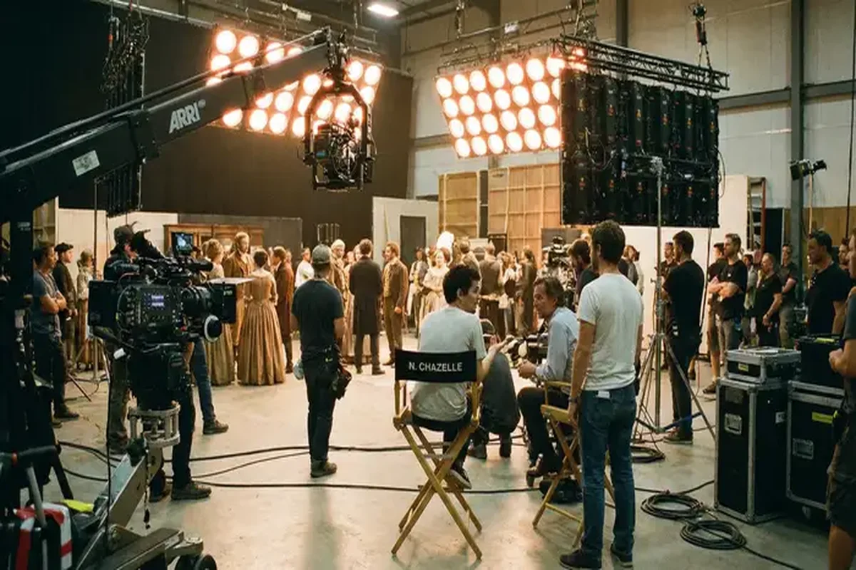 国产专业影视拍摄现场实景